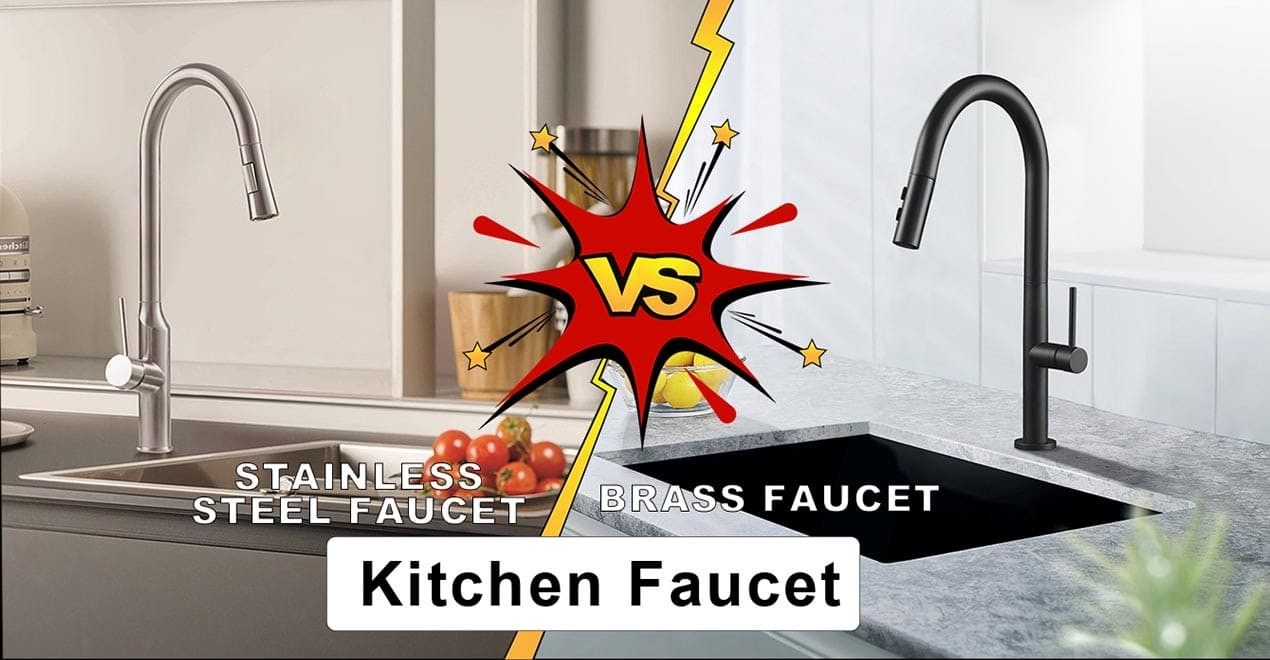 The Difference Between Stainless Steel Faucets And Brass Faucets