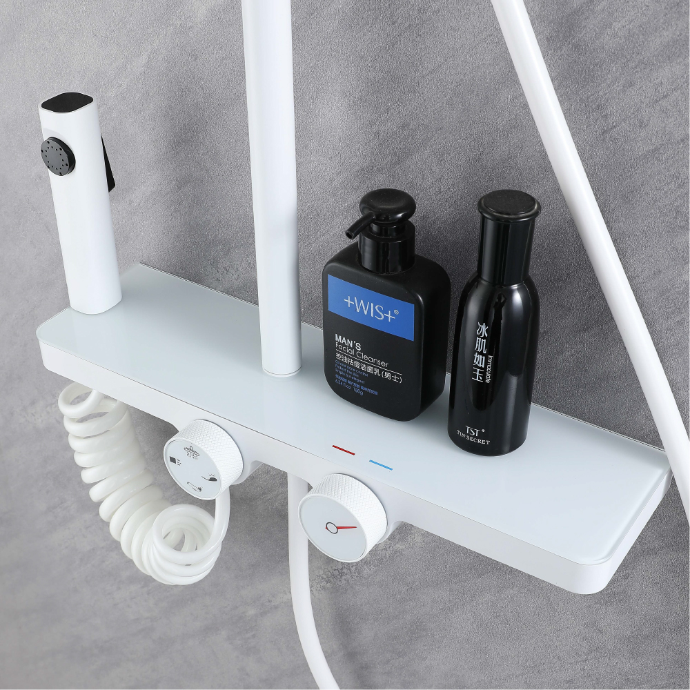 What are the material advantages of using PPA in shower set?